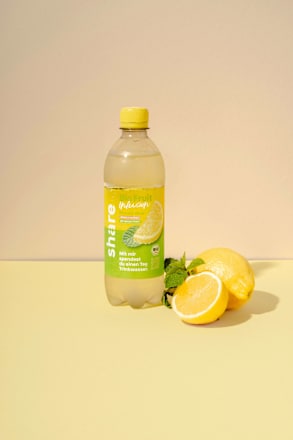 Erfrischungsgetränk, Zitrone & Minze, 500 ml EINWEG share