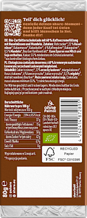 Schokolade, Mocca, 80 g