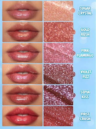 Lippenstift Plumper Shimmer Suikerkristal, 2,3 g