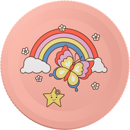 Snackbox Lumo beige/rosa, 1 St