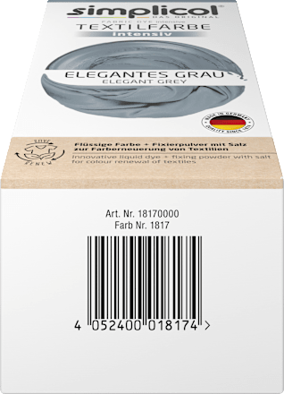 Textilfarbe intensiv Elegantes Grau, 1 St