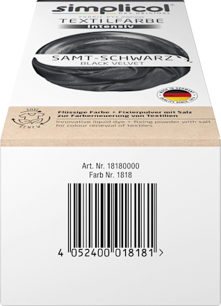 Textilfarbe Samt Schwarz, 1 St