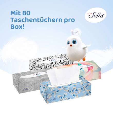 Taschentücher Box 4-lagig, 80 St