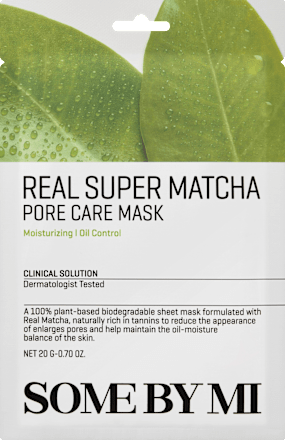 Tuchmaske Real Super Matcha Pore Care, 20 g SOME BY MI