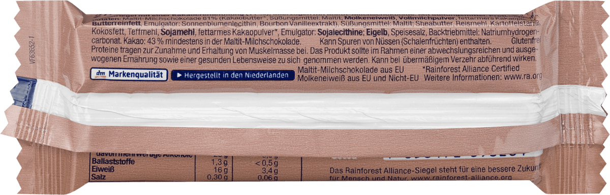 Sportness Gaufrette protéinée, bâtonnets au chocolat, 21,5 g
