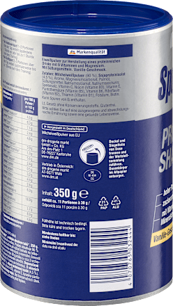 Proteinpulver, Protein 90 Shake, Vanille Geschmack, 350 g