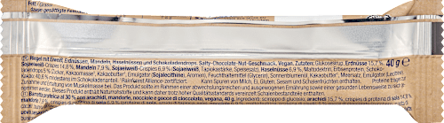 Proteinriegel 30% Natural Protein, Salty Chocolate Nut Geschmack, 40 g