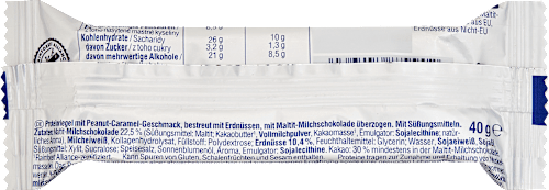Proteinriegel 34%, Peanut Caramel Geschmack, 40 g