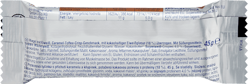 Proteinriegel 60%, Caramel Toffee Crisp Geschmack, 45 g