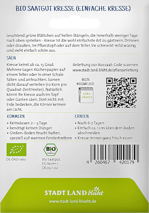 Saaten, Kresse, 1 St
