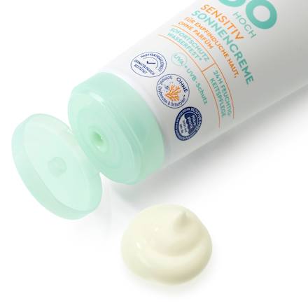 Sensitiv Sonnencreme LSF 50 Überfüller, 125 ml SUNDANCE