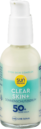 Zonnebrandcrème voor het gezicht, heldere huid + SPF 50+, 50 ml