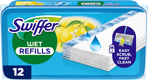 Feuchte Bodentücher Nachfüllpack, 12 St Swiffer