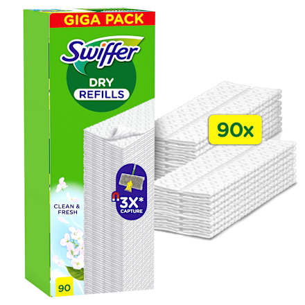 Trockene Bodentücher Nachfüllpack mit Duft, 90 St