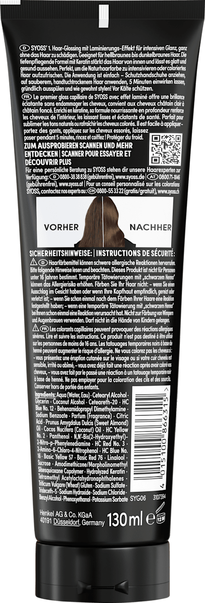 Glossing Color Glaze Intensives Braun, 130 ml