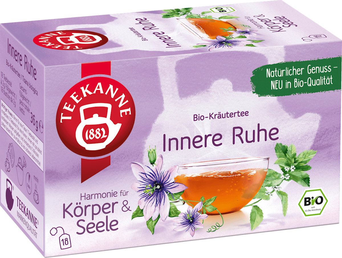 Théière tisane, Sérénité intérieure (18 sachets), 36 g