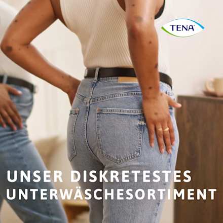 Pants Inkontinenz Silhouette schwarz Gr. M, 12 St
