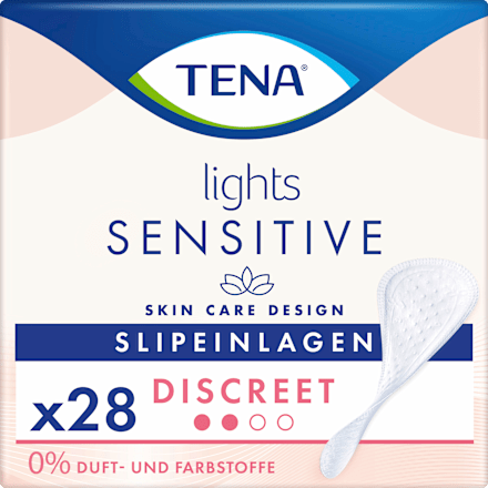 Slipeinlagen Inkontinenz Lights Sensitive Discreet, 28 St