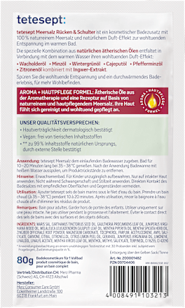 Badesalz Rücken & Schulter, 80 g