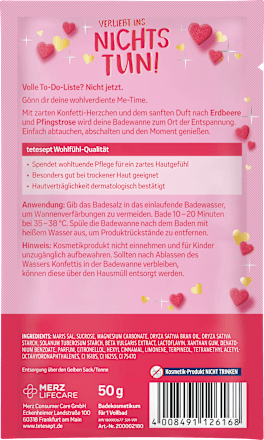 Badesalz Verliebt ins NICHTS TUN!, 50 g