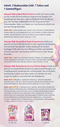 Geschenkset Kinder Badezusatz Einhornwelt 3tlg, 1 St tetesept: KIDS