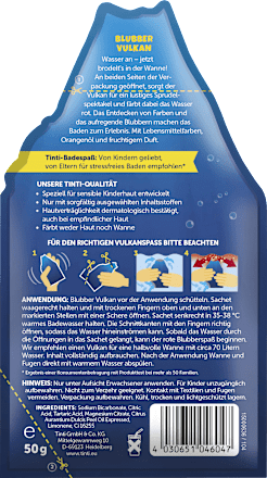Kinder Badezusatz Blubber Vulkan, 40 g