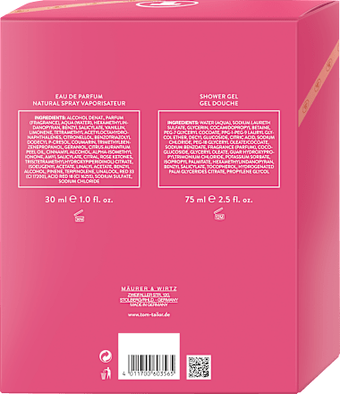 Geschenkset Happy to be Eau de Parfum 2tlg, 2 St TOM TAILOR