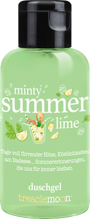 Duschgel minty summer lime, Reisegröße, 60 ml