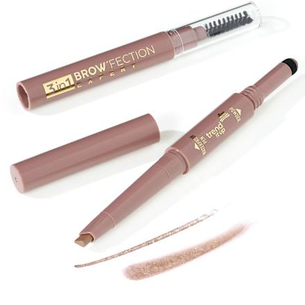 Augenbrauenstift 3in1 Brow'fection Expert 010 Ash Brown, 0,4 g