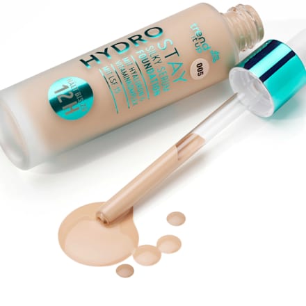 Foundation Hydro Stay Silky Serum 005 Light Skin, 30 ml