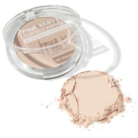Kompakt Puder True Matte 015 Leicht Beige, 9 g trend !t up