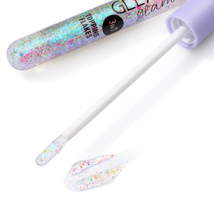Lipgloss Gleamy Glam Topping Flakes 110, 5,5 ml