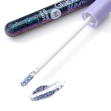 Lipgloss Gleamy Glam Topping Flakes 120, 5,5 ml