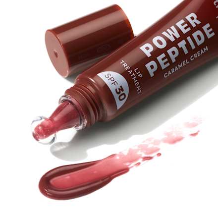 Lipgloss Power Peptide LSF 30 Lip Treatment 060 Caramel Cream, 10 ml