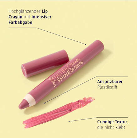 Lippenstift Ultra Shine Cream Crayon 030, 2,8 g