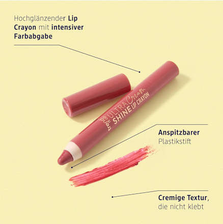 Lippenstift Ultra Shine Cream Crayon 040, 2,8 g