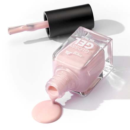 Nagellack Glossy Gel 100 Flamingo Pink, 11 ml trend !t up