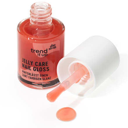 Nagelpflege Jelly Care Gloss 020 Peachy Rosé, 10,5 ml trend !t up