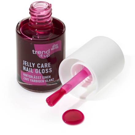 Nagelpflege Jelly Care Gloss 030 Grape Violet, 10,5 ml trend !t up