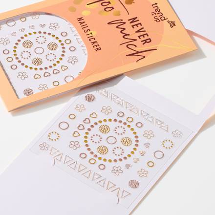 Nagelsticker Set never too much, 1 St trend !t up