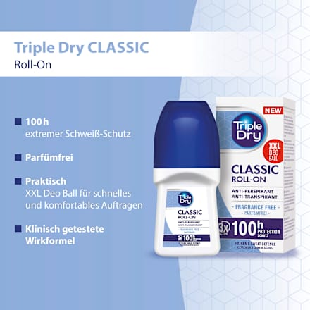 Antitranspirant Deo Roll-on Classic, 50 ml