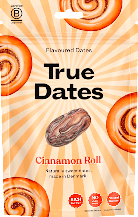 Trockenfrüchte, Datteln mit Geschmack, Cinnamon Roll, 100 g