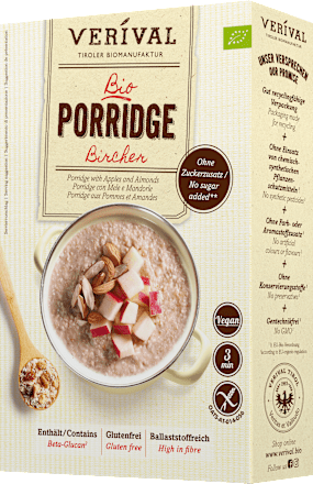 Porridge, Bircher, glutenfrei, 350 g