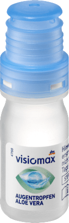 Augentropfen Aloe Vera, ohne Konservierungsmittel, 10 ml VISIOMAX