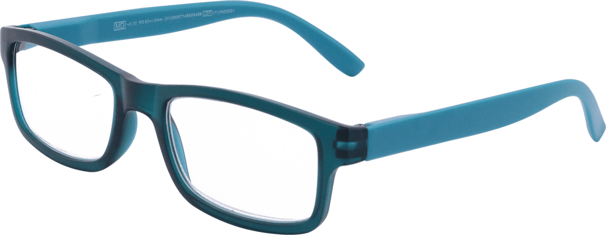 Lunettes de lecture toutes faites Visiomax vert/pétrole +3,00, 1 pce