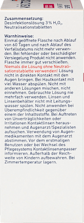Peroxidlösung Komfort Super für weiche Kontaktlinsen, mit Kontaktlinsenbehälter, 360 ml VISIOMAX