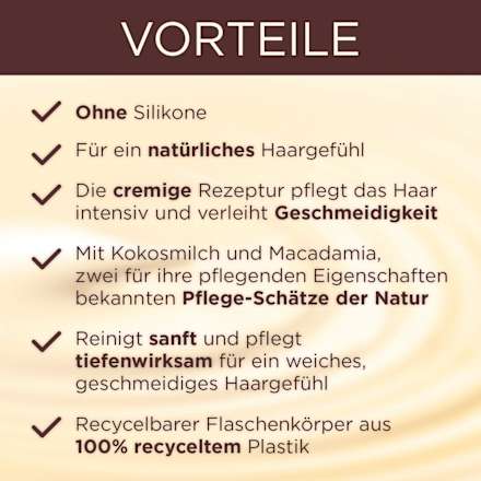 Conditioner Kokosmelk & Macadamia, 250 ml