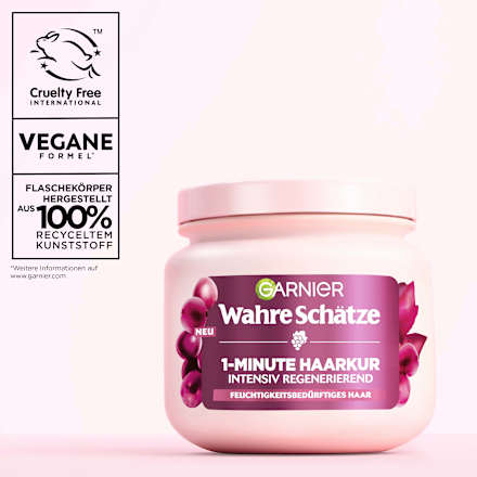 Haarkur 1-Minute Traube, 340 ml