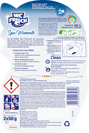 Toiletsteen Spa Moments Vitality, 2 stuks