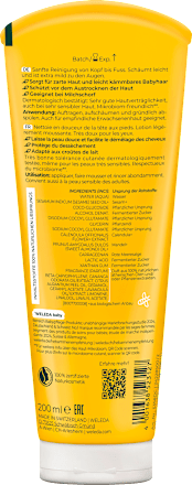 Baby Waschlotion & Shampoo Calendula, 200 ml